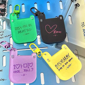 Custom Wholesale Acrylic Mini Mobile Phone <b>Keychain</b> UV Printing <b>Anime</b> Pattern Cartoon Girl Heart Bag Key Pendant - Product Image 3