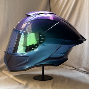 Nhà Máy Phổ Biến ECE 2206 <span class=keywords><strong>Dot</strong></span> Chứng Nhận Kép Có Thể Tháo Rời Và Có Thể Giặt Lót Đầy Đủ Mặt Lớn Spoiler Xe Máy Mũ Bảo Hiểm - Product Image 2