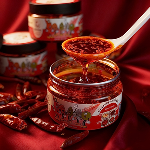 Huile de chili croustillante Huile de <span class=keywords><strong>piment</strong></span> épicée à cinq noix-un incontournable pour les repas - Product Image 6
