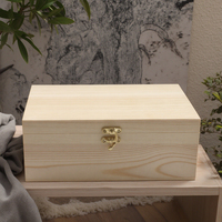 Boîte d'emballage rectangulaire en bois à charnières pour flacons d'huiles essentielles avec 3 compartiments, emballée en carton, organisateur de bureau