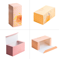 Caja de Embalaje para Bolsitas de Té Plegable con Logotipo Personalizado de Alta Gama, con Relieve, Ecológica, de Cartulina Blanca