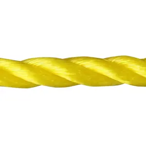 High-Strength Marine Grade PP PE Fiber Rope Twisted Technique Eco-Friendly Fishing Gear in Sizes 2mm 3mm 6mm 20mm