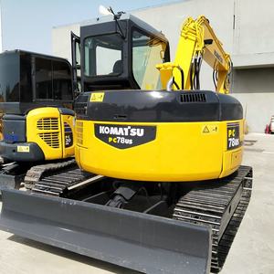 Miniexcavadora Komatsu Preferred PC78US excavadora de orugas sin cola 7 toneladas PC78 excavadoras usadas 95% nueva venta global - Product Image 3