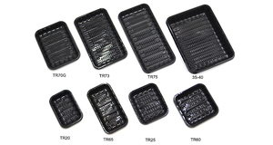 Siêu thị phục vụ vật liệu tùy chỉnh đa Kích thước nhựa dùng một lần thực phẩm đông lạnh khay - Product Image 2