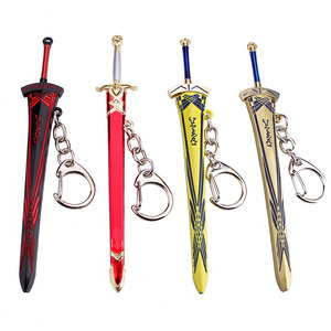 Llavero con Modelo de Espada de Anime de 12 cm, Llavero de Fate/stay Night para Accesorios de Bolsa - Product Image 1