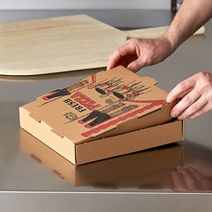 To Go Boxes Pizza Restaurant Eco Friendly 9 10 11 12 13 14 Inch Corrugated Pizza Boxes