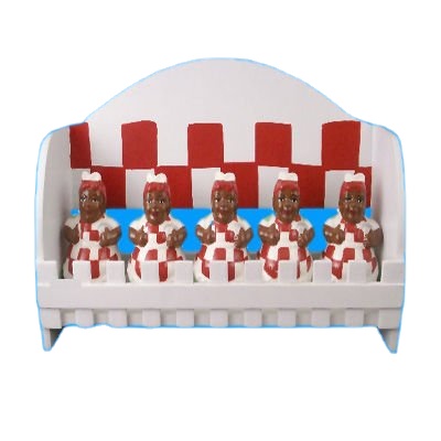 5 шт. керамических кухонных держателей для специй на заказ