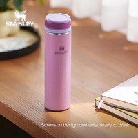 Tasse Thermos Isolée Design Minimaliste Moderne Tendance Portable Cadeau de Voiture de Grande Valeur Acier Inoxydable 316 Modèle TRANSIT Thé