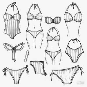 Imprimer Extreme Micro Maillot De Bain Deux Pièces Sexy Femmes Maillots De Bain Imprimé Triangle Bikini - Product Image 3