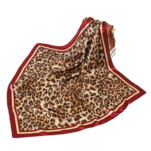 <span class=keywords><strong>Sciarpa</strong></span> Quadrata <span class=keywords><strong>Leopardata</strong></span> da <span class=keywords><strong>Donna</strong></span> Musulmana 70cm, Nuova Collezione Primavera/Autunno, <span class=keywords><strong>Sciarpa</strong></span> Alta alla Moda, Bestseller Transfrontaliero all'Ingrosso - Product Image 1