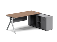 Table de réunion de bureau moderne de luxe, nouveaux meubles en bois pour négociations polyvalentes, pour salle de conférence de bureau commercial