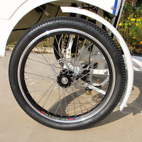 Vélo électrique à quatre roues, trike cargo, vélo à pédales, quad, vélo électrique à 4 roues pour adultes, charge lourde