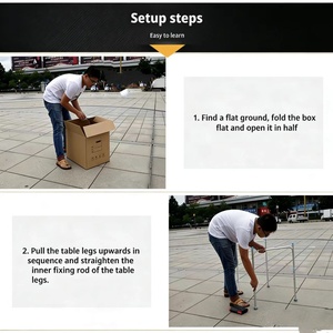 Mesa <span class=keywords><strong>de</strong></span> Tenis <span class=keywords><strong>de</strong></span> Mesa <span class=keywords><strong>de</strong></span> Grado Comercial para Exteriores, para Parques, Complejos Turísticos y Espacios Públicos - Product Image 5