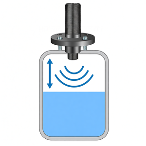 เรดาร์วัดระดับถังเก็บเมล็ดพืชคุณภาพสูง สแตนเลสสตีล 80G ความถี่ 76-81GHz ความแม่นยำ 1 มม. 4-20mA/RS-485 สำหรับวัดระดับของเหลว/ของแข็ง รุ่น 80 - Product Image 2