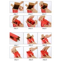 Großhandel Günstige Custom Printed Alkohol Geschenke Display Shopping Verpackung Kraft papier Weinflaschen taschen mit geschnittenen Griffen