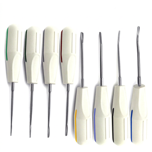 Ascenseurs dentaires en acier inoxydable de qualité supérieure ensemble d'instruments d'extraction de racines de luxation Source d'alimentation manuelle Deller Surgico CE - Product Image 1