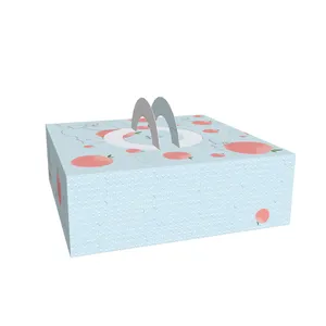 Emballage holographique de boîtes de tiroir de carton de papier de glissière coulissante, boîtes de papier holographiques de cadeau de tiroir avec l'extracteur ouvert/