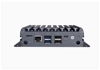 Intel Generasi ke-12 N100 N200 N300 Mini PC Industrial Tanpa Kipas 4 LAN DDR5 16GB Quad Core X86 Linux Komputer Mini Desktop