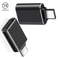 Câble adaptateur USB C mâle vers USB A YRNOVA, gaine en nylon blindée, alliage d'aluminium, pour ordinateur portable, appareil photo, ordinateur, charge rapide 5A