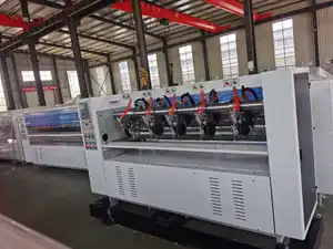 1600 1800 2000 2500 Rotary Slitting And Creasing Machine Thin Blade Slitter Scorer For Corrugated Board And Plastic Board