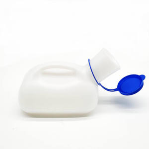 Toilet portabel mudah dibawa untuk luar ruangan, Toilet PE wanita pria dengan tutup plastik antibocor, wadah urin uniseks - Product Image 5