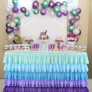 New Tutu <strong>Table</strong> <strong>Skirt</strong> for Birthday Wedding Baby Shower - Product Image 5