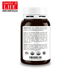 Fabricante de Suplementos de Inositol al por Mayor, 500 mg, Salud Celular y Apoyo Metabólico, Mio-Inositol, 100 Cápsulas de Inositol - Product Image 6