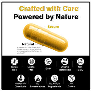 Personnalisation en usine Supplément de quercétine Capsules de zinc et de sureau 1230 mg Non <span class=keywords><strong>GNO</strong></span> Favorise une peau saine Supplément quotidien - Product Image 4