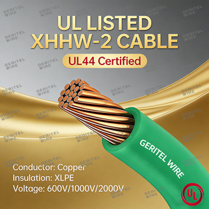 1 4 6 8 10 <span class=keywords><strong>Awg</strong></span> 1/0 2/0 4/0シングルコア銅導体XLPE電気ケーブルワイヤーTHHN THWN RHH RHW XHHW XHHW-2ケーブル - Product Image 5