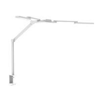 Lampe de bureau LED moderne, design simple et luxueux, lampe de table d'étude avec base décorative réglable pour la maison et le bureau