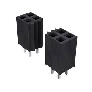 브랜드 전자 부품 SSW-108-01-L-D SSW 콘센트 커넥터 16 위치 2.54mm 관통 구멍 SSW10801LD 골드 블랙 - Product Image 1