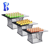 OKEY büfe mutfak eşyaları tedarikçisi satış büfe ekran standı gıda yüksek çay standı ekran modern servis standı catering