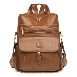 Sac à dos scolaire imperméable en nylon pour femmes, grande capacité 25-50L, sac de voyage pour étudiants - Product Image 5