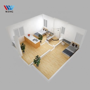 Tiny Home House Container Kit completamente amueblado <span class=keywords><strong>Mansión</strong></span> con baño y cocina Casas <span class=keywords><strong>3</strong></span> dormitorios Barato - Product Image 2