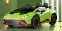 Voiture électrique télécommandée 12V pour enfants de 2 à 7 ans, en plastique, vente en gros fabricant