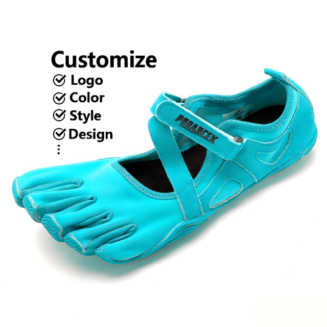 Manufacturer Custom Oem Flexible Outsole Wide Toe Box Non-slip Grip Pilates Shoes Five Finger Shoes