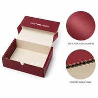 Boîte d'expédition de boissons en carton ondulé résistante aux chocs, boîte en papier personnalisée pour boissons gazeuses, cosmétiques, emballage cadeau