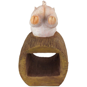 WeiVista Folk Art <span class=keywords><strong>Extension</strong></span> de gouttière en résine pour cochon Fait à la main Peint à la main Rallonge de gouttière décorative pour animaux de jardin - Product Image 4