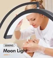 CUZONE Floor Lamp,Lampe À LED pour Extension de Cils,3000-6000K