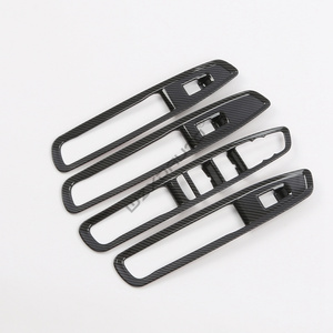 WZXD 2023 Cache de garniture de l'interrupteur de lève-vitre en carbone pour Territory - Product Image 2