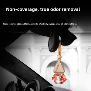 น้ำหอมปรับอากาศรถยนต์แบบน้ำหอมเหลวติดกระจกมองหลัง กลิ่นหอมติดทนนาน ผลิตตามสั่งขายส่ง - Product Image 3