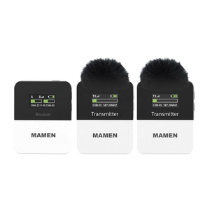 Sistema de micrófono inalámbrico profesional 800mAh Batería Transmisor incorporado Receptor Patrón omnidireccional Excelentes precios - Product Image 4