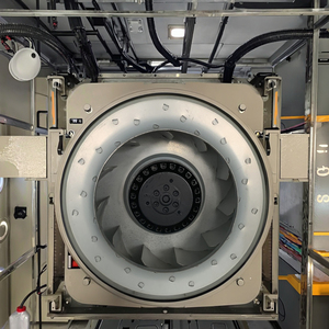 Ventilateurs AC centrifuges <span class=keywords><strong>silencieux</strong></span> de 250mm armoire incurvée vers l'arrière climatiseur <span class=keywords><strong>purificateur</strong></span> d'échappement de moteur à courant continu pour serre OEM - Product Image 4