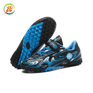 Nouvelles chaussures <span class=keywords><strong>de</strong></span> football unisexes à crampons longs pour terrain synthétique, avec tige en PVC et semelle extérieure en caoutchouc, à fermeture Velcro, pour adolescents et étudiants - Product Image 6