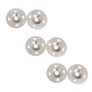 <span class=keywords><strong>Rondelle</strong></span> en métal galvanisé en laiton avec onglets de style cale 1 1/4 "conçue pour les panneaux isolants et la fixation en treillis métallique - Product Image 2