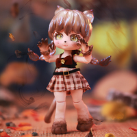 DBS 13cm Lol Animal Bjd Corps Poupée Boîte Aveugle pour Filles Collection Jouets
