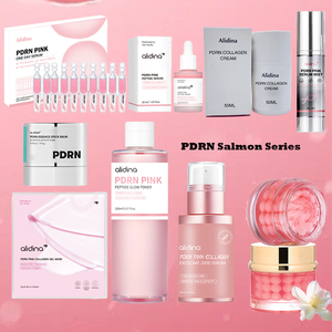 PDRN Pink Peptide Serum Pink Glow Serum Peptide Crema facial Niacinamida Hidratante e hidratante y Reafirmante Tono <span class=keywords><strong>de</strong></span> piel desigual - Product Image 1