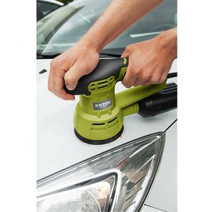 407202 EXTOL 125MM 430W High Efficient Portable Electric <strong>Palm</strong> Corded Orbital <strong>Sander</strong> Rotary <strong>Sander</strong> with Dust Box - Product Image 5