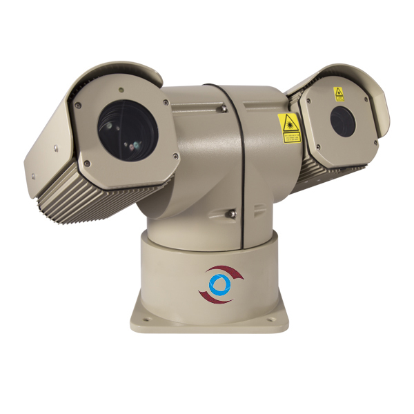4Km Vehicle Mounted PTZ Thermal Camera Dual Sensor 1080P IR Night Vision Surveillance System