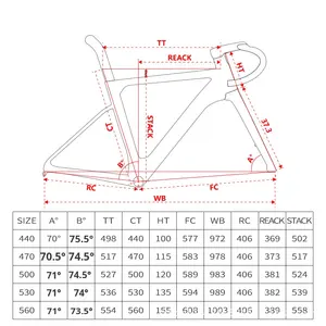 <span class=keywords><strong>Cadre</strong></span> de <span class=keywords><strong>vélo</strong></span> de <span class=keywords><strong>route</strong></span> en fibre de <span class=keywords><strong>carbone</strong></span> R18 700C, aérodynamique, ultra-léger, frein à disque, surface brillante, approvisionnement transfrontalier - Product Image 2